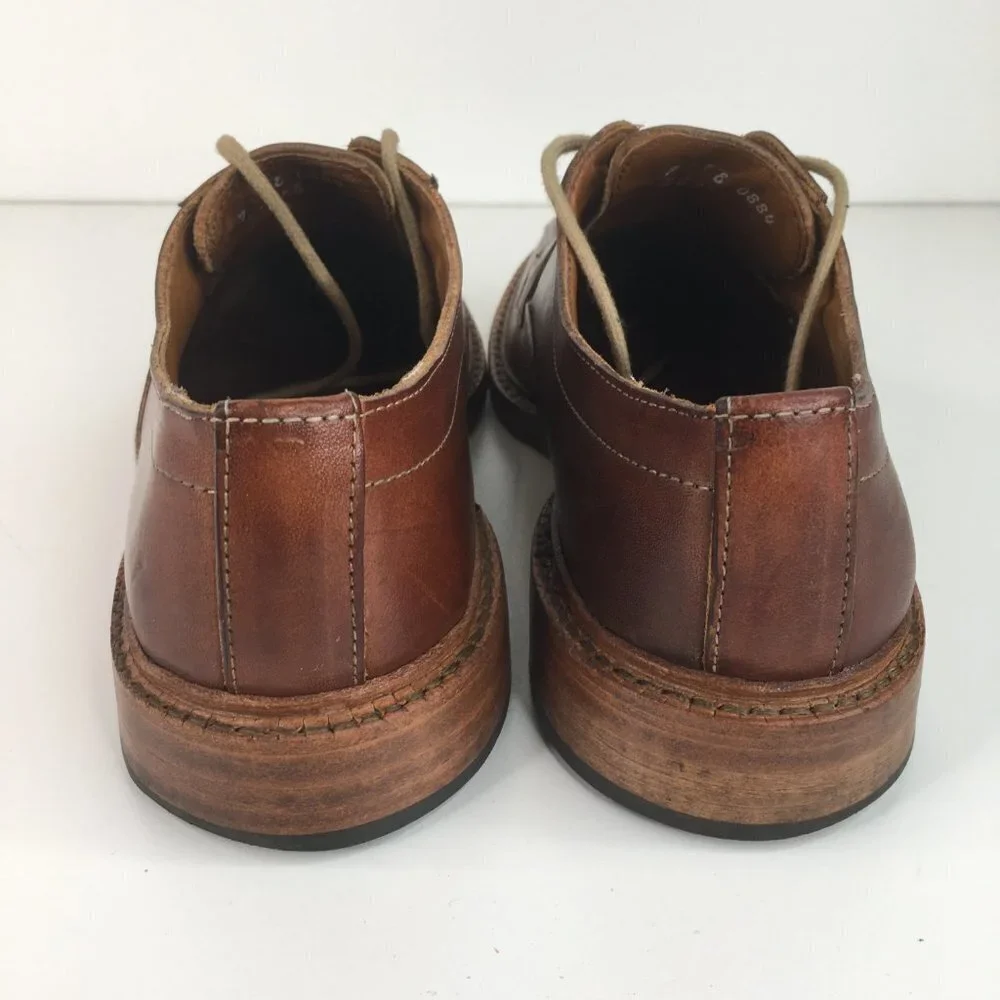 Allen Edmonds Hillcrest Bicycle Toe Leather Oxford Size 7